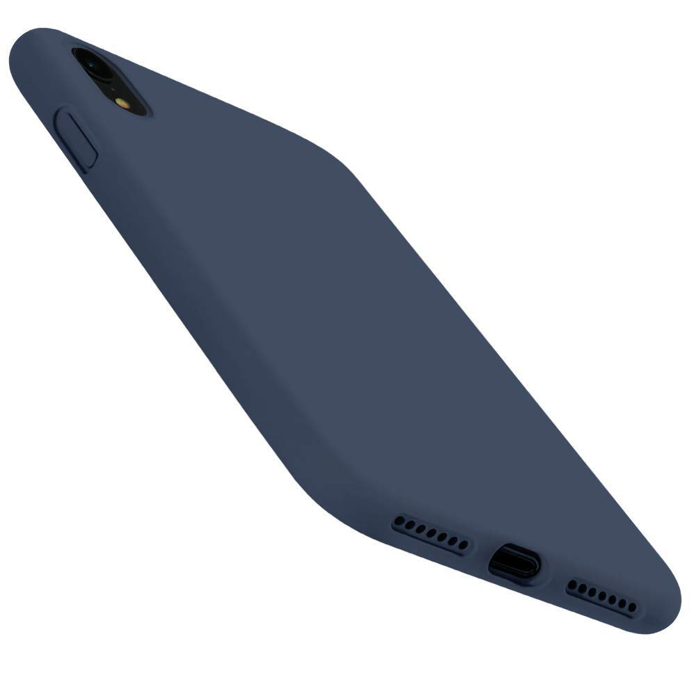 Pokrowiec Silicone Case ciemnoniebieski Apple iPhone XR / 2