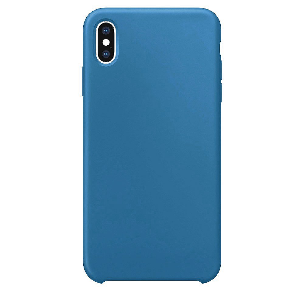 Pokrowiec Silicone Case ciemnoniebieski Apple iPhone XS Max / 3