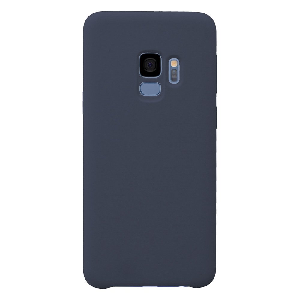 Pokrowiec Silicone Case ciemnoniebieski Samsung Galaxy S9
