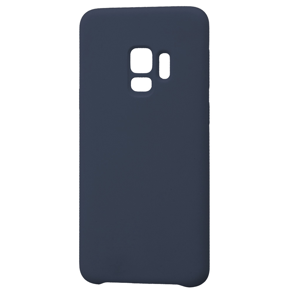 Pokrowiec Silicone Case ciemnoniebieski Samsung Galaxy S9 / 3