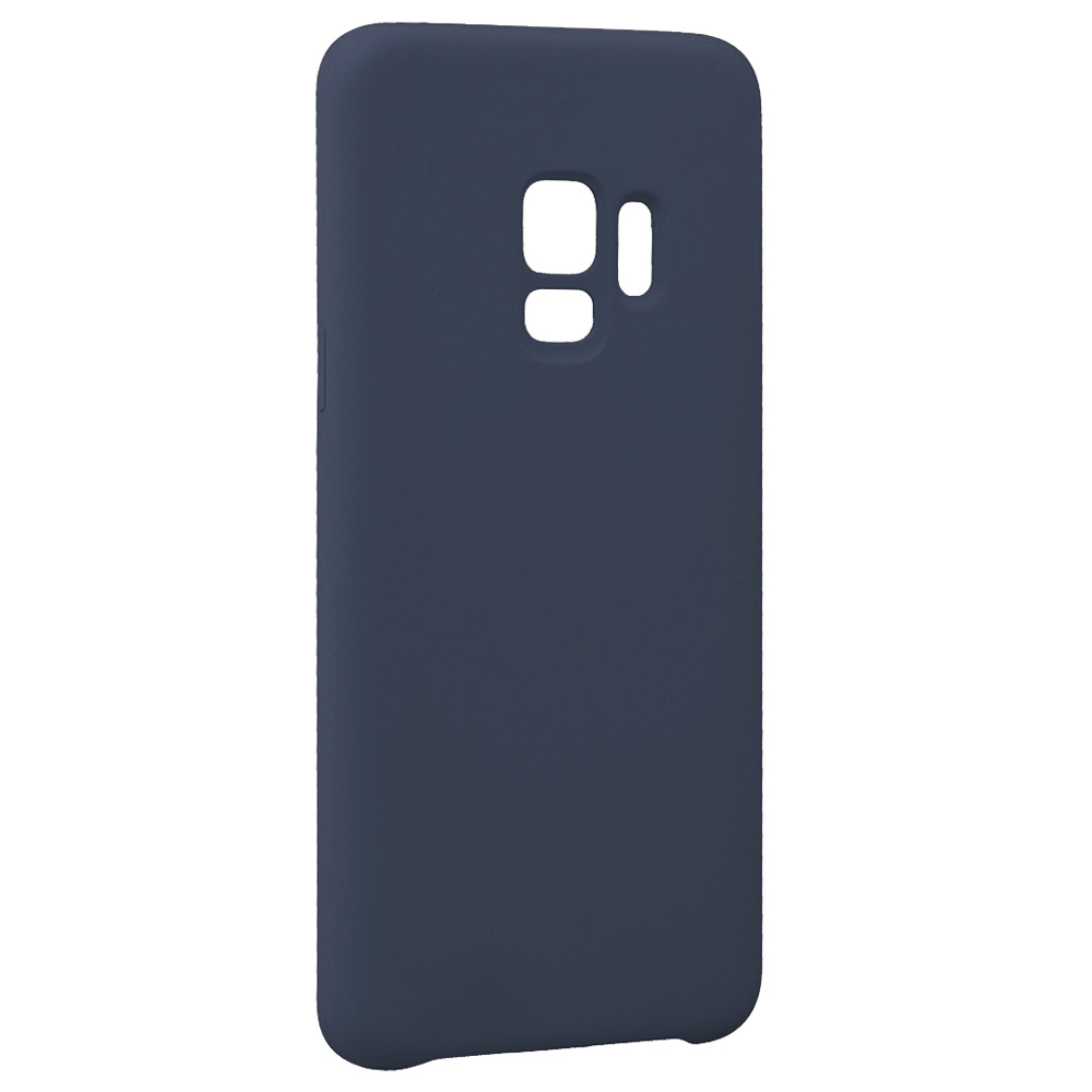 Pokrowiec Silicone Case ciemnoniebieski Samsung Galaxy S9 / 4