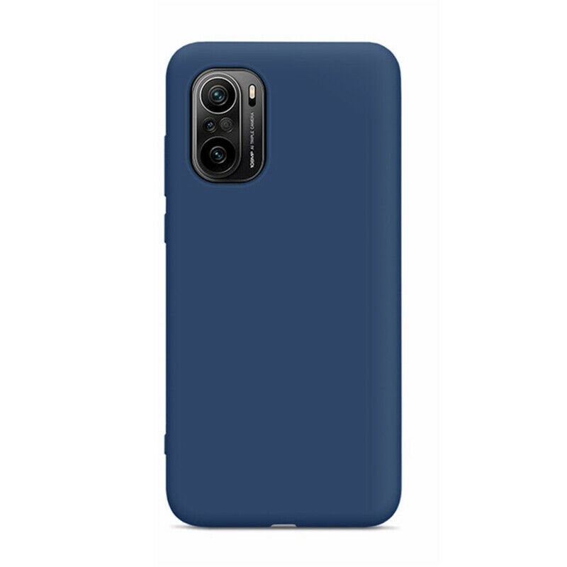 Pokrowiec Silicone Case ciemnoniebieski Xiaomi POCO F3