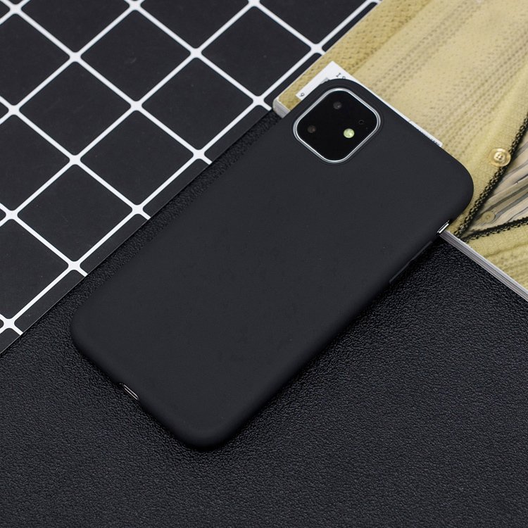Pokrowiec Silicone Case czarny Apple iPhone 11 Pro / 6