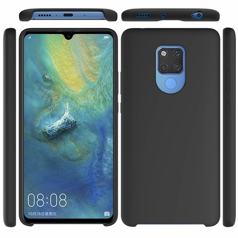 Pokrowiec Silicone Case czarny Huawei Mate 20 / 2