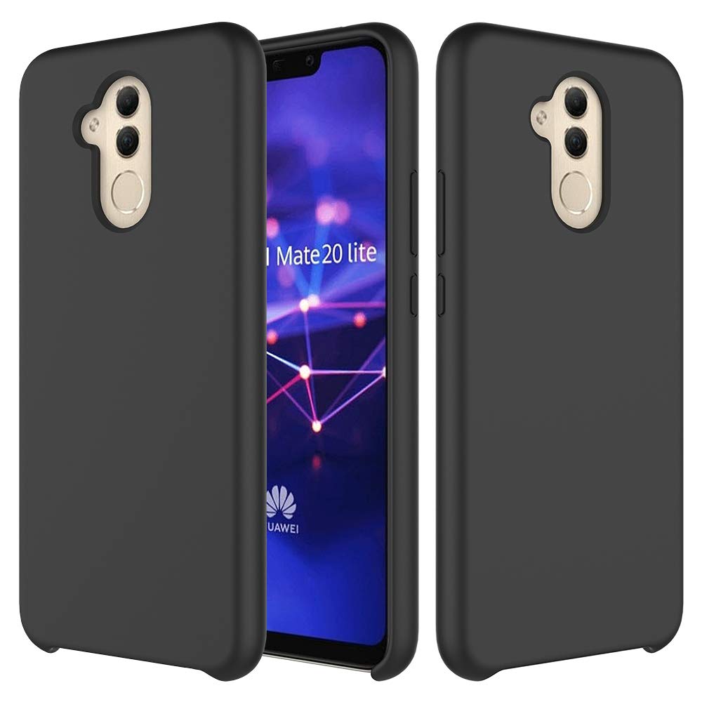 Pokrowiec Silicone Case czarny Huawei Mate 20 Lite