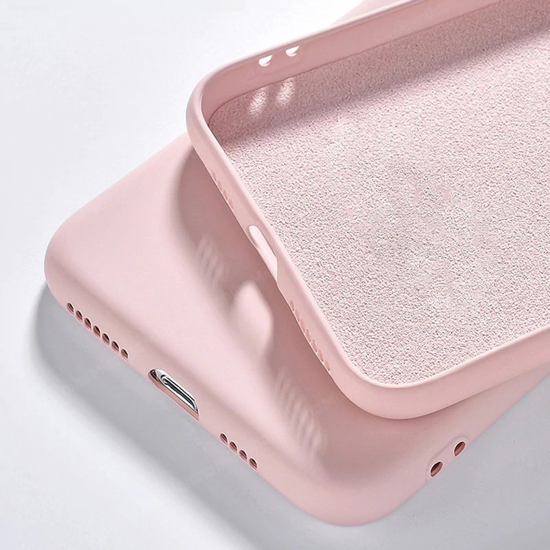 Pokrowiec Silicone Case czarny Samsung Galaxy A21s / 3