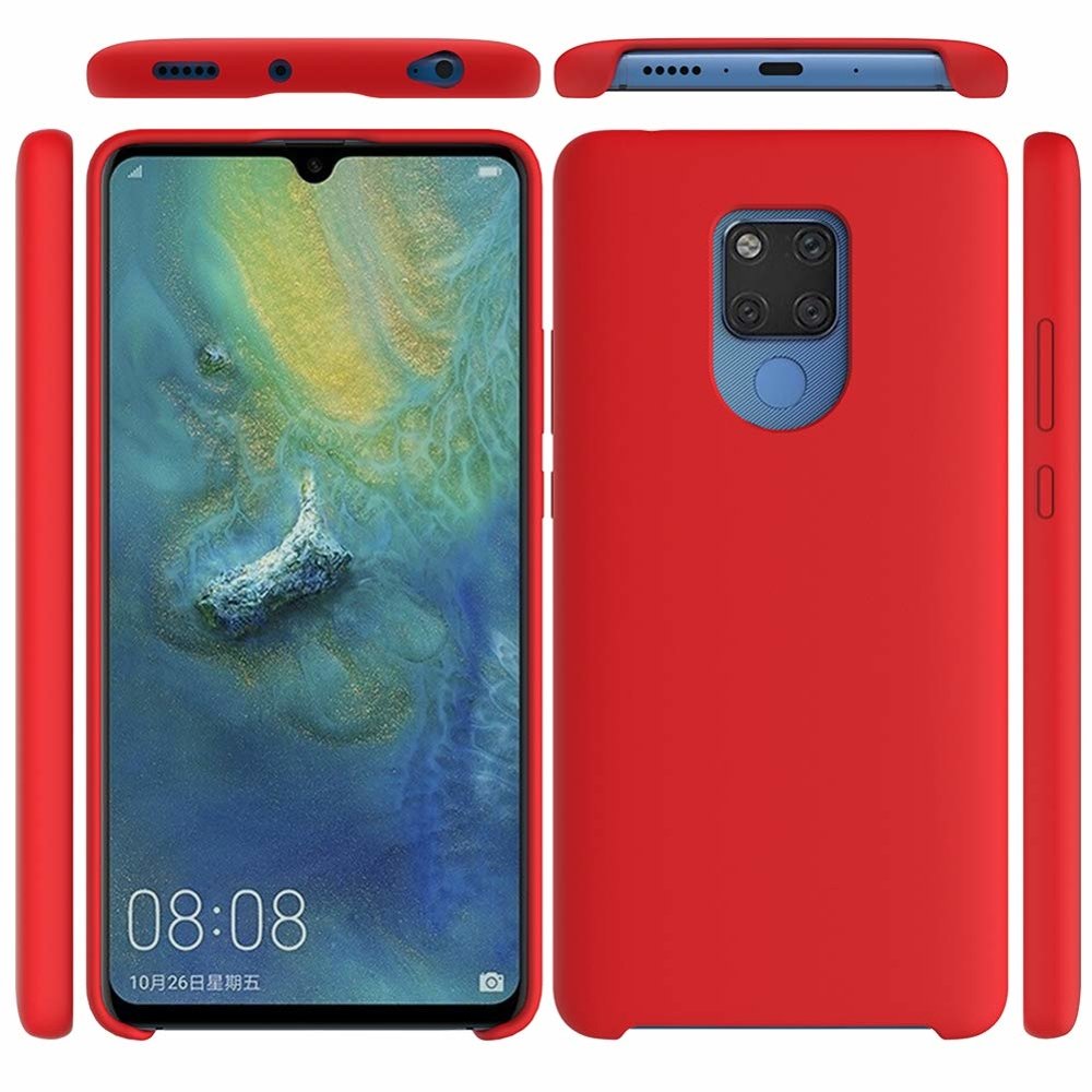 Pokrowiec Silicone Case czerwony Huawei Mate 20 / 2