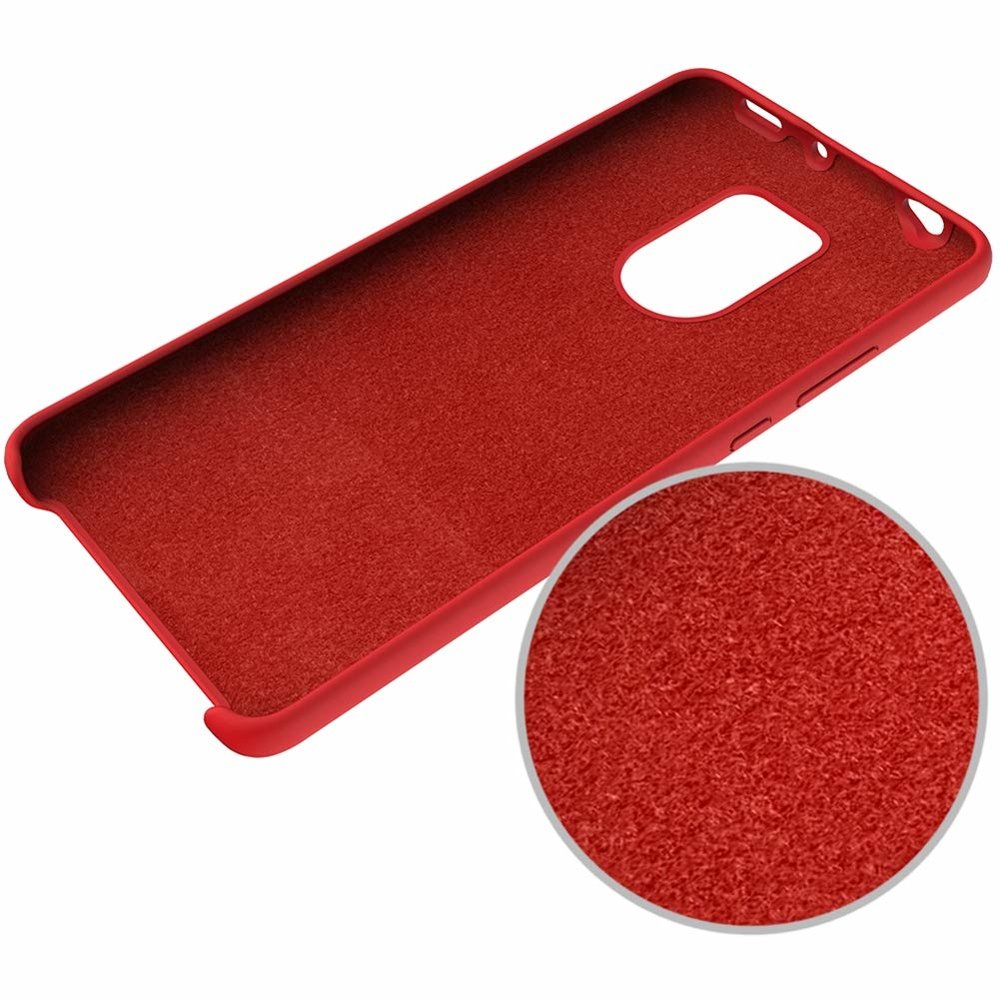 Pokrowiec Silicone Case czerwony Huawei Mate 20 / 3