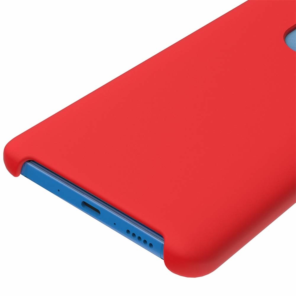 Pokrowiec Silicone Case czerwony Huawei Mate 20 / 4