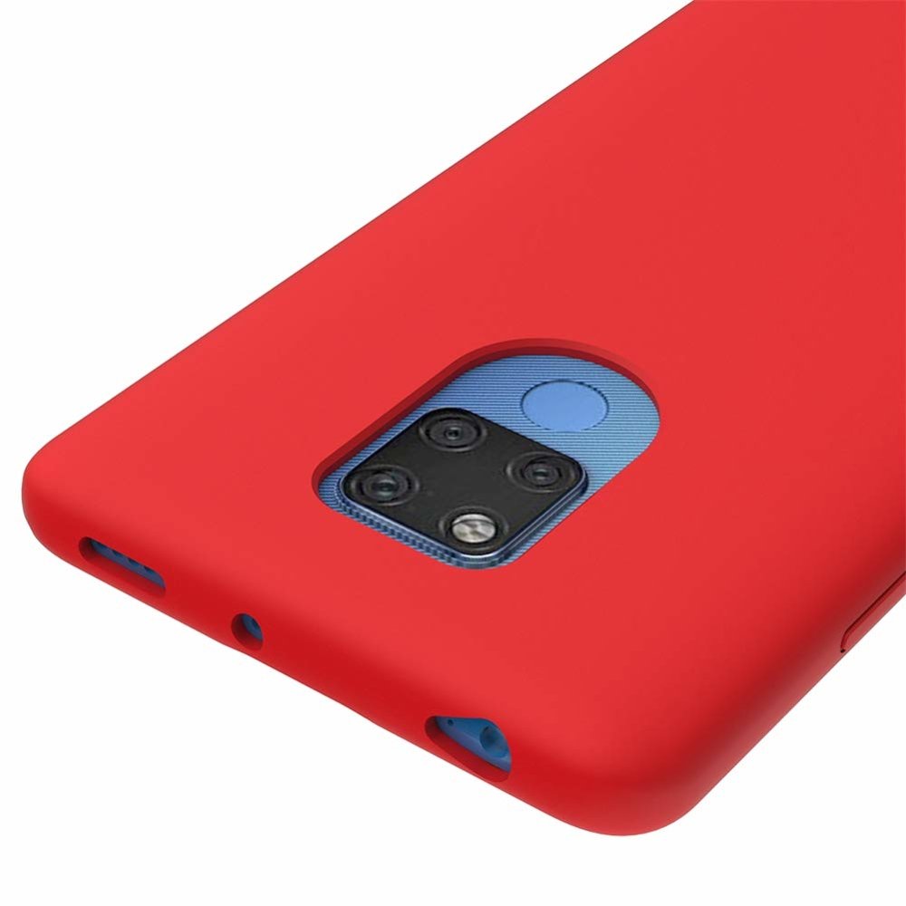 Pokrowiec Silicone Case czerwony Huawei Mate 20 / 5