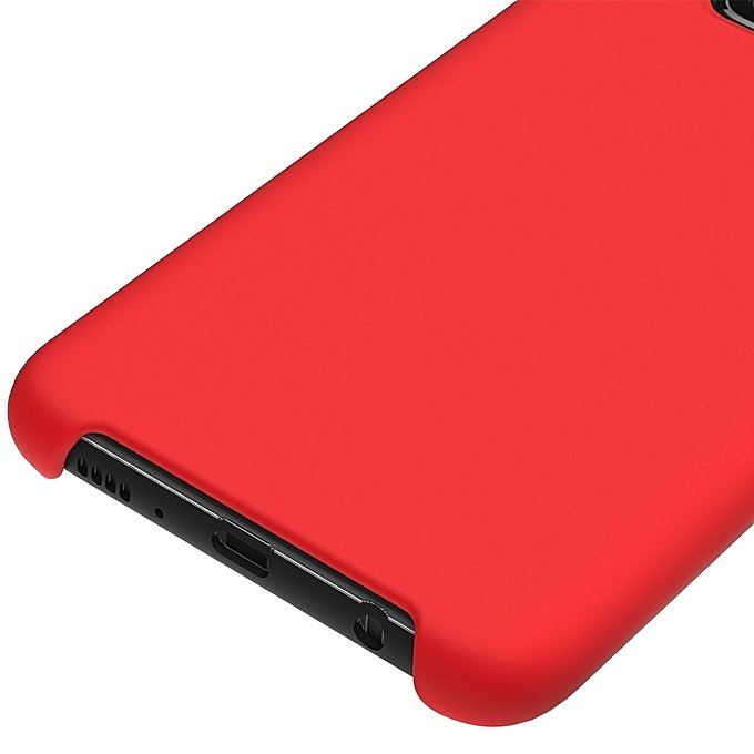 Pokrowiec Silicone Case czerwony Samsung Galaxy S10 / 3