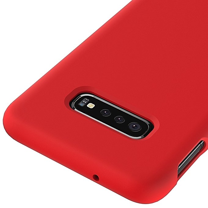 Pokrowiec Silicone Case czerwony Samsung Galaxy S10 / 4