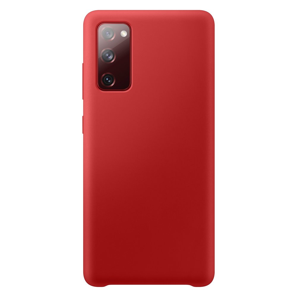 Pokrowiec Silicone Case czerwony Samsung Galaxy S20 FE 5G