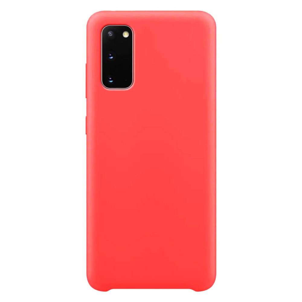 Pokrowiec Silicone Case czerwony Samsung Galaxy S20