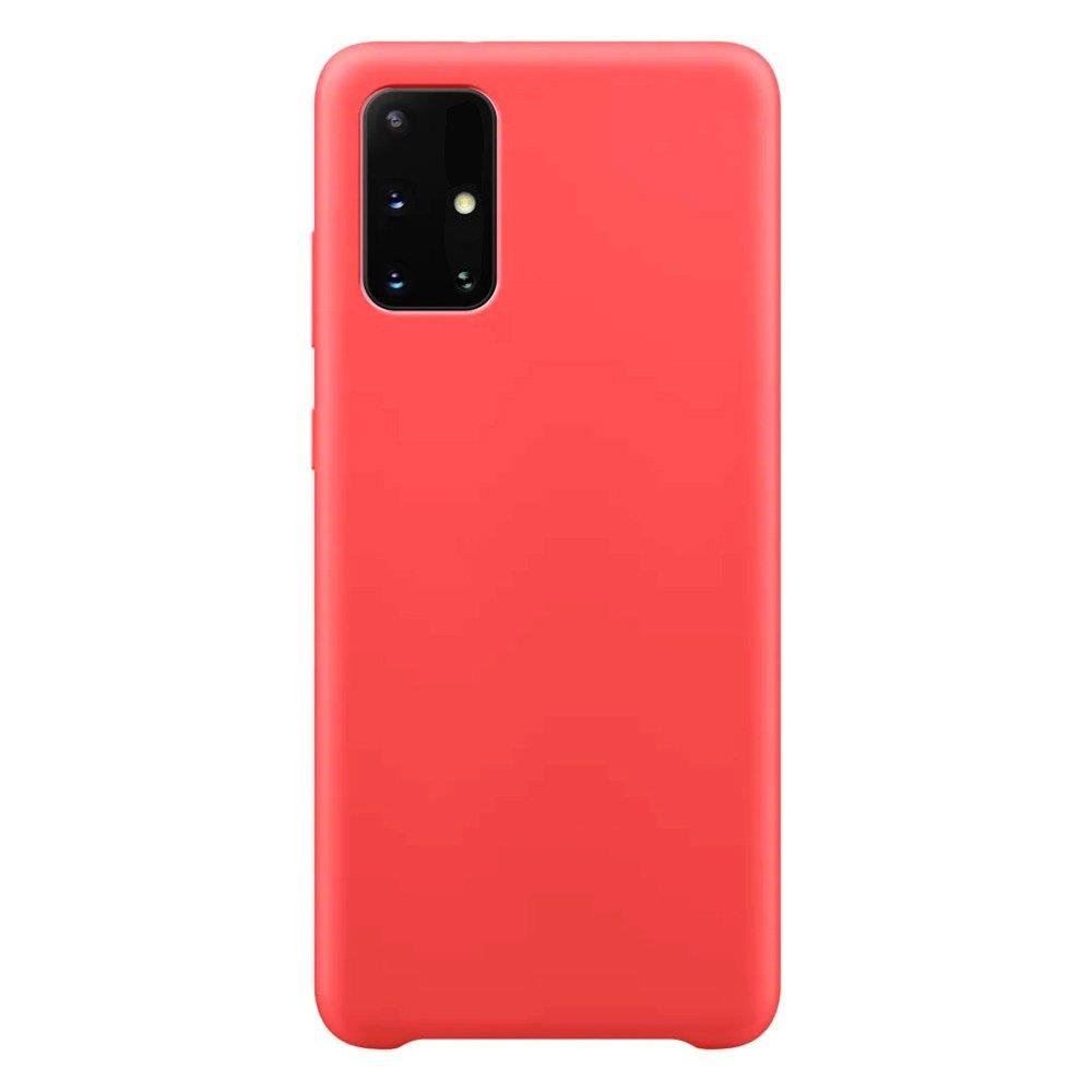 Pokrowiec Silicone Case czerwony Samsung Galaxy S21 5G
