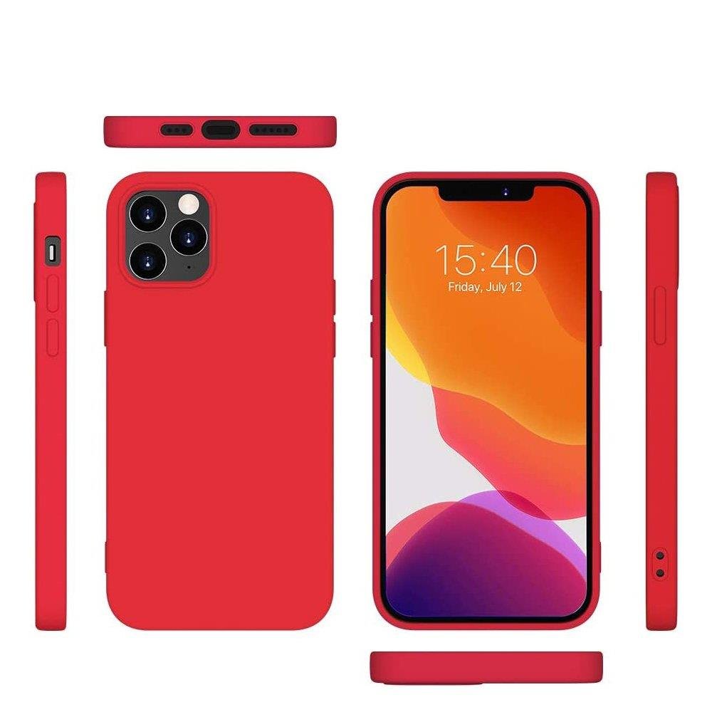 Pokrowiec Silicone Case czerwony Xiaomi POCO M3 Pro / 6