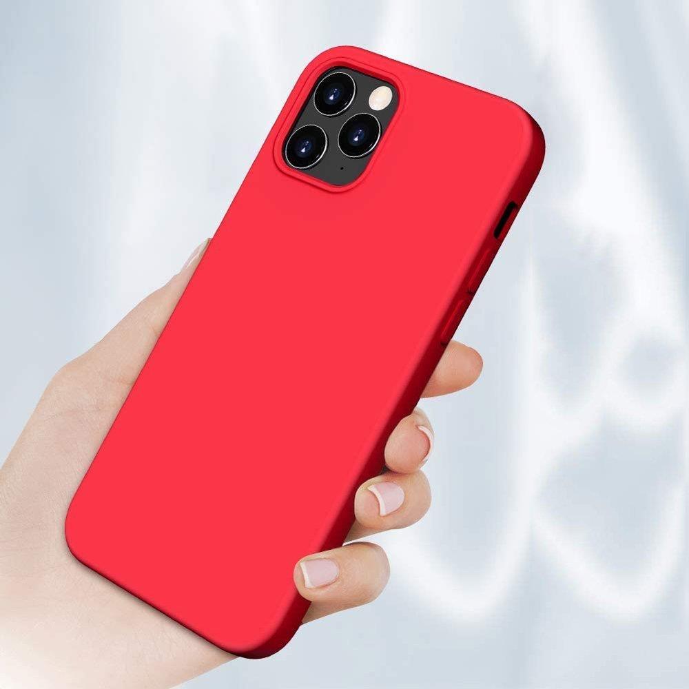 Pokrowiec Silicone Case czerwony Xiaomi Redmi Note 10 5G / 3