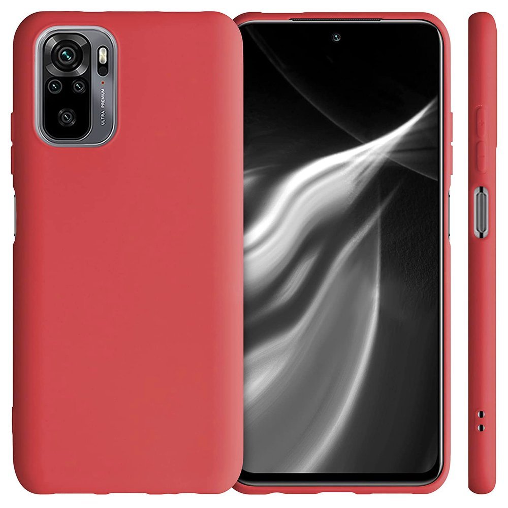 Pokrowiec Silicone Case czerwony Xiaomi Redmi Note 10 / 2