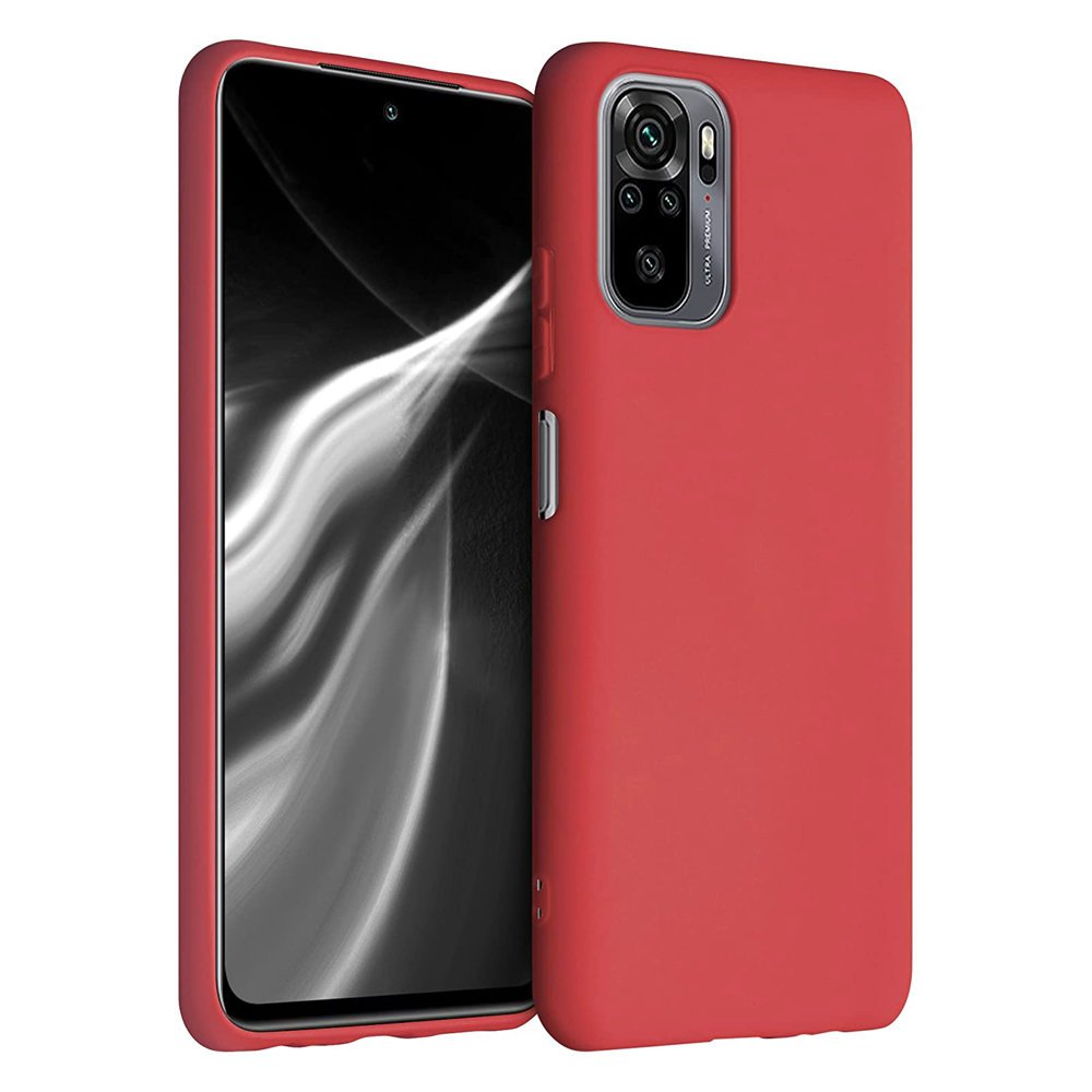 Pokrowiec Silicone Case czerwony Xiaomi Redmi Note 10S