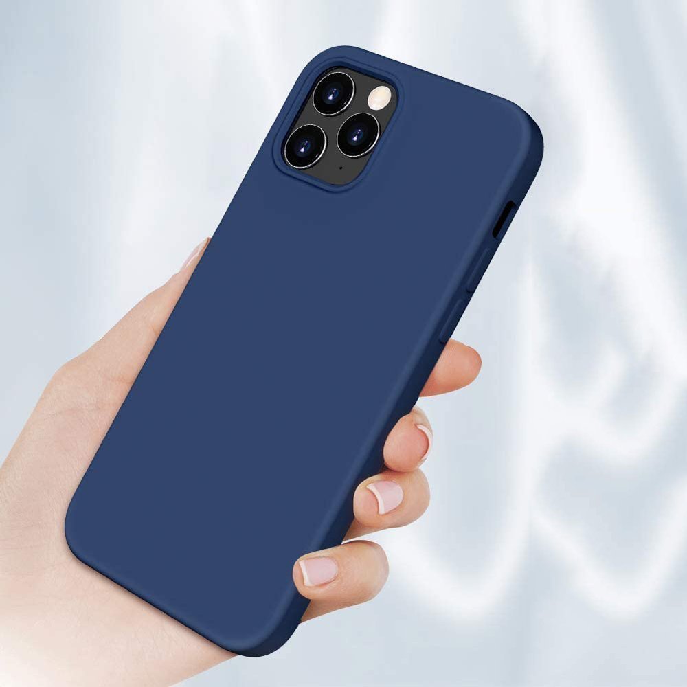 Pokrowiec Silicone Case niebieski Apple iPhone 12 Pro Max / 3