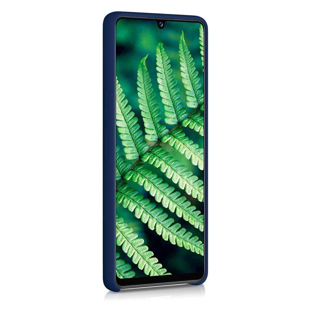 Pokrowiec Silicone Case niebieski Samsung Galaxy A42 5G / 2