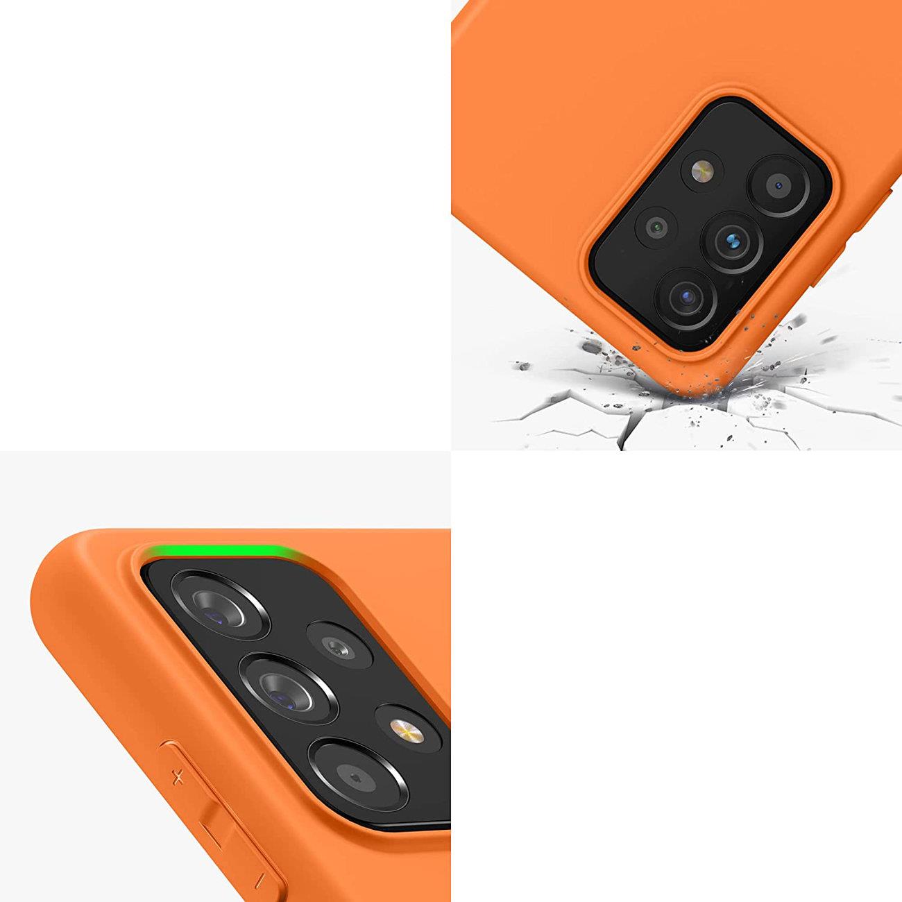 Pokrowiec Silicone Case niebieski Samsung Galaxy A03s / 3