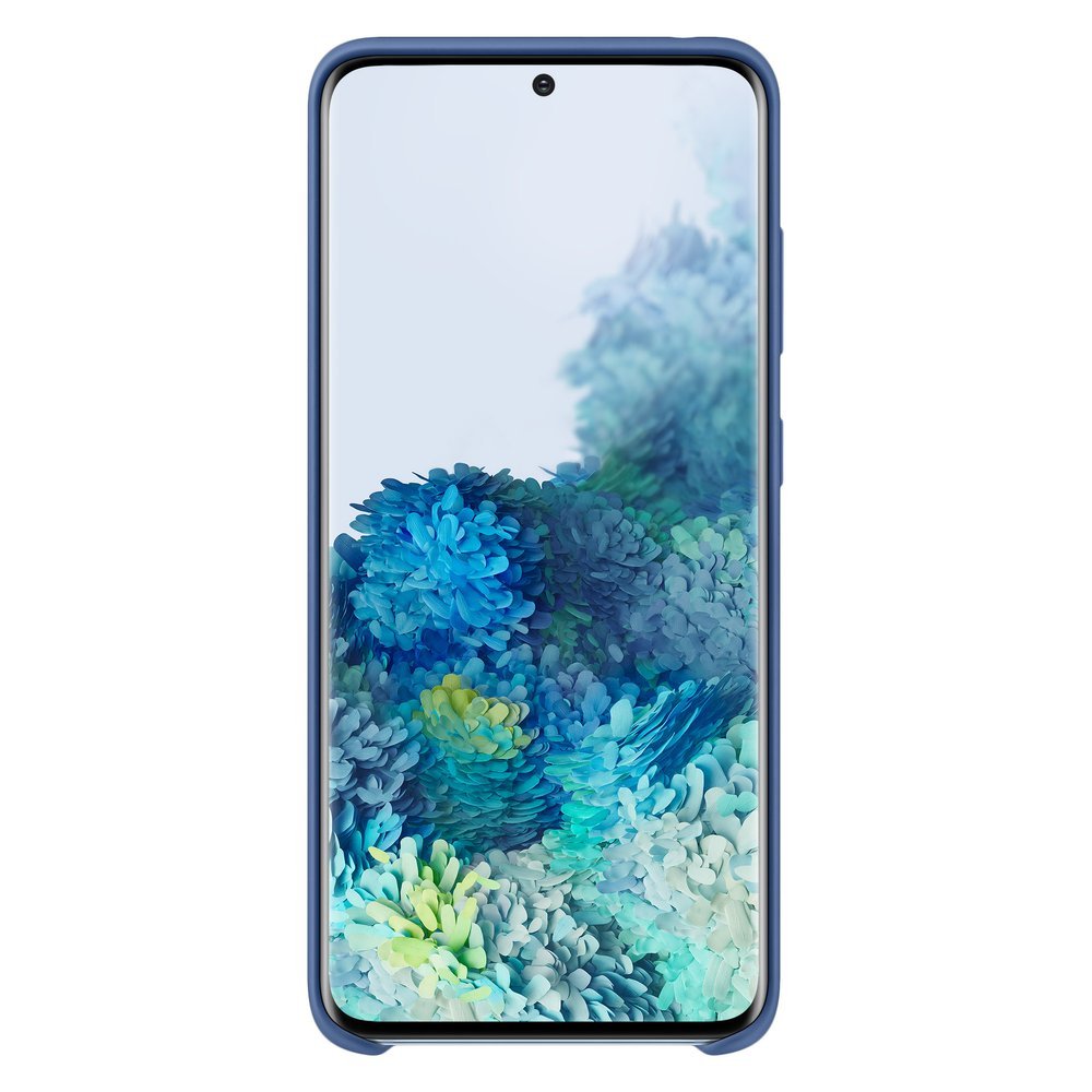 Pokrowiec Silicone Case niebieski Samsung Galaxy S20 / 2