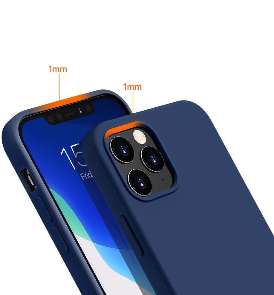 Pokrowiec Silicone Case niebieski Xiaomi POCO M3 Pro / 4
