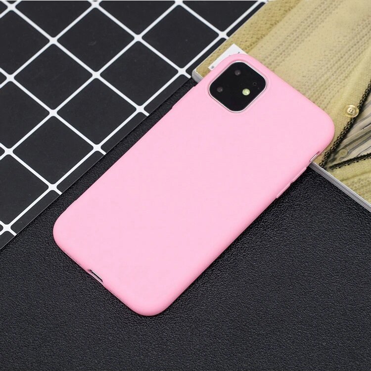 Pokrowiec Silicone Case rowy Apple iPhone 11 Pro / 5