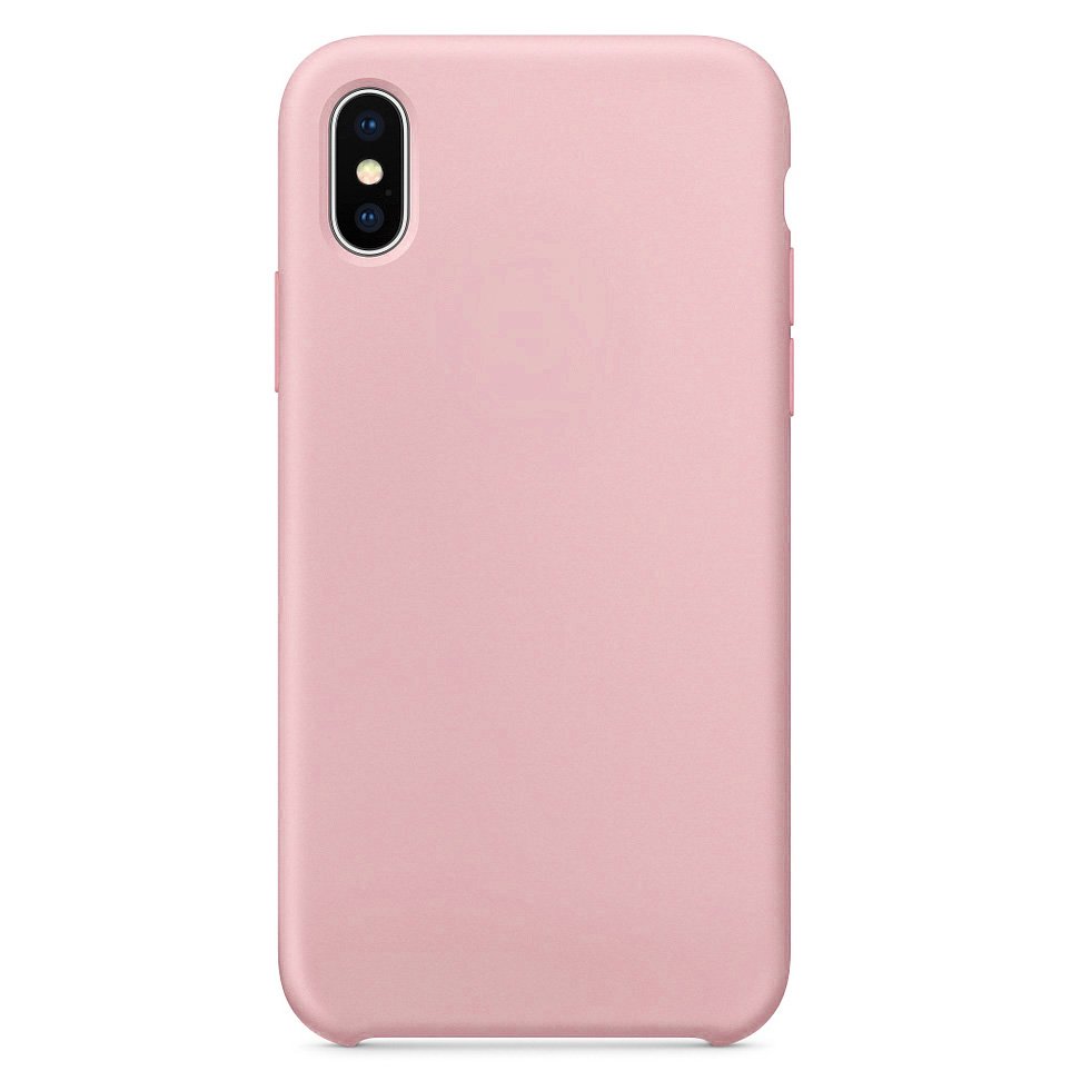 Pokrowiec Silicone Case r�owy Apple iPhone X