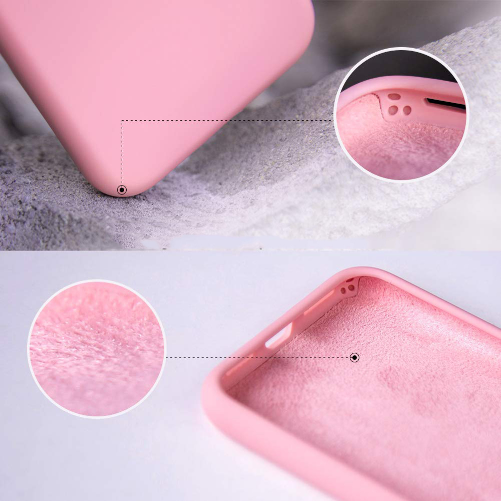 Pokrowiec Silicone Case r�owy Apple iPhone XR / 4