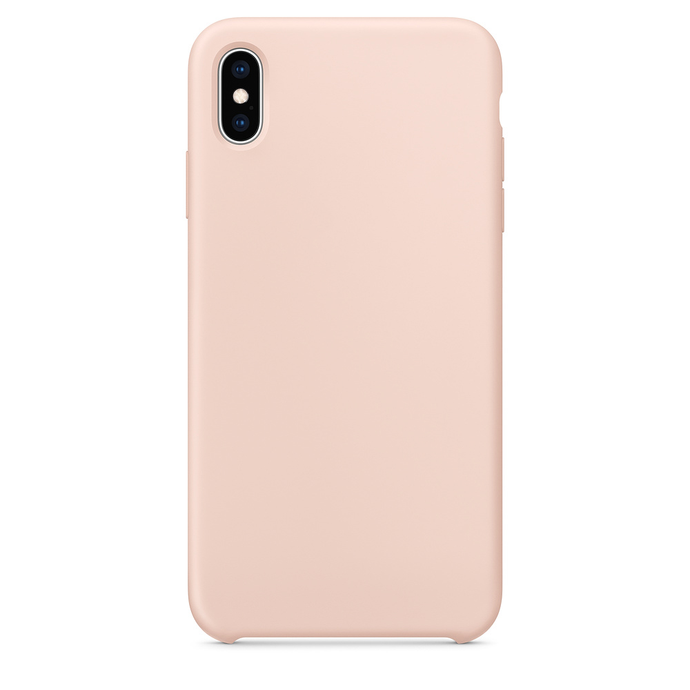 Pokrowiec Silicone Case r�owy Apple iPhone XS Max / 3