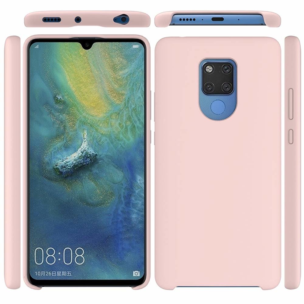 Pokrowiec Silicone Case r�owy Huawei Mate 20 / 2