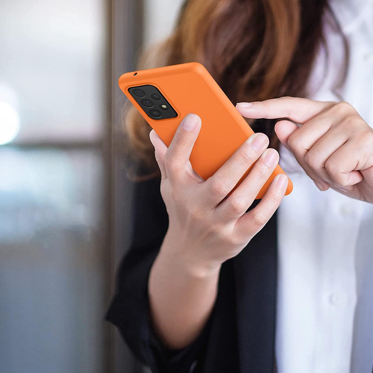 Pokrowiec Silicone Case r�owy Samsung A22 4G / 4