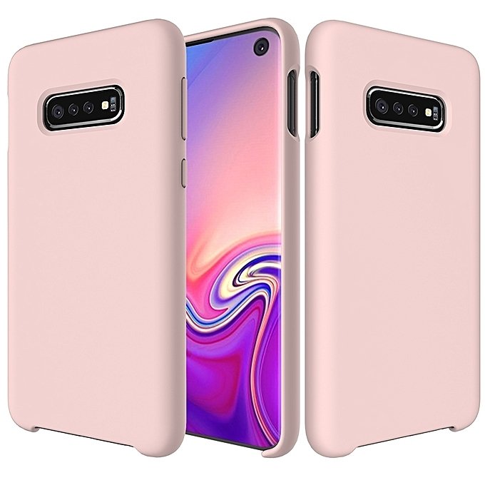 Pokrowiec Silicone Case r�owy Samsung Galaxy S10