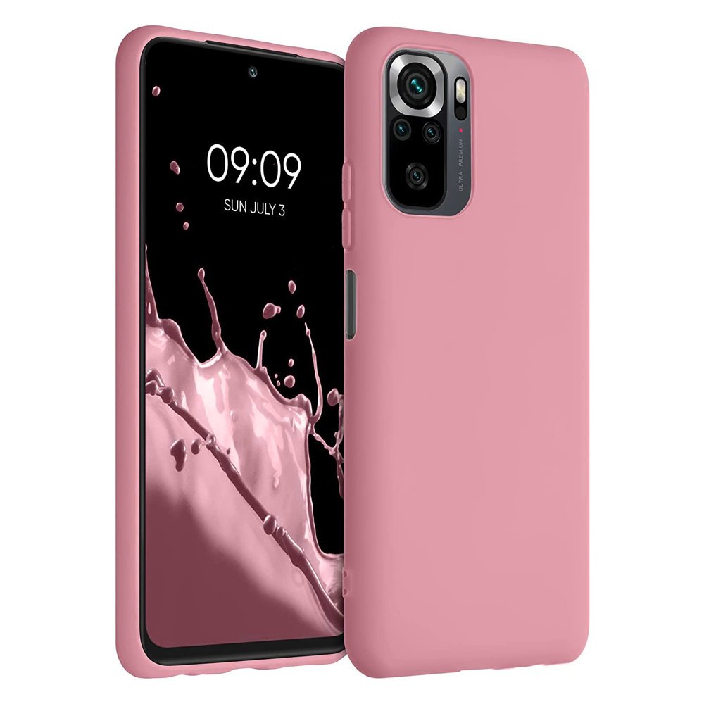 Pokrowiec Silicone Case r�owy Xiaomi Redmi Note 10S