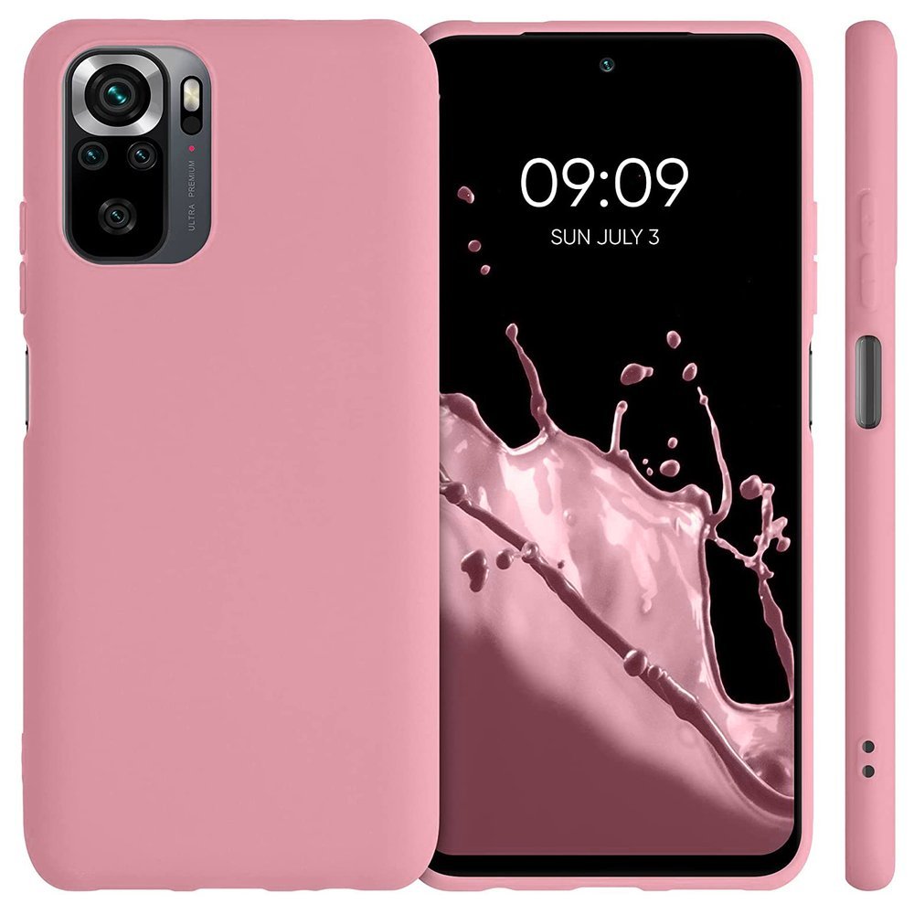 Pokrowiec Silicone Case r�owy Xiaomi Redmi Note 10S / 2
