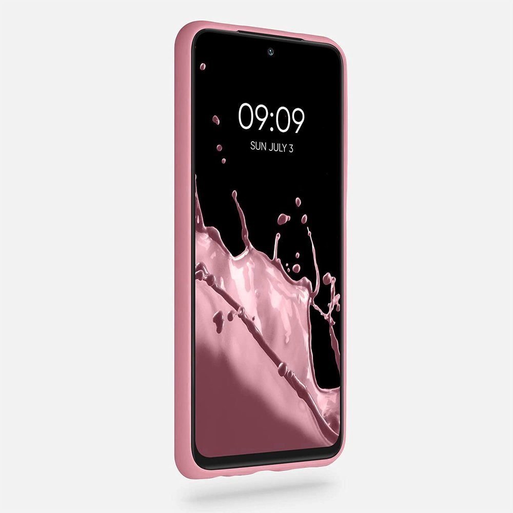 Pokrowiec Silicone Case r�owy Xiaomi Redmi Note 10S / 4