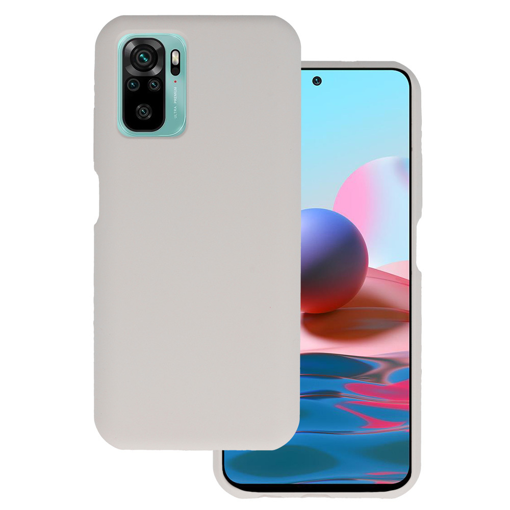 Pokrowiec Silicone Lite Case be�owy Xiaomi Redmi Note 10S