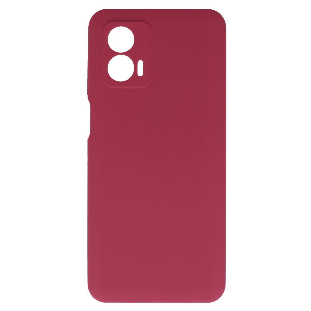 Pokrowiec Silicone Lite Case bordowy Motorola Moto G73 / 2
