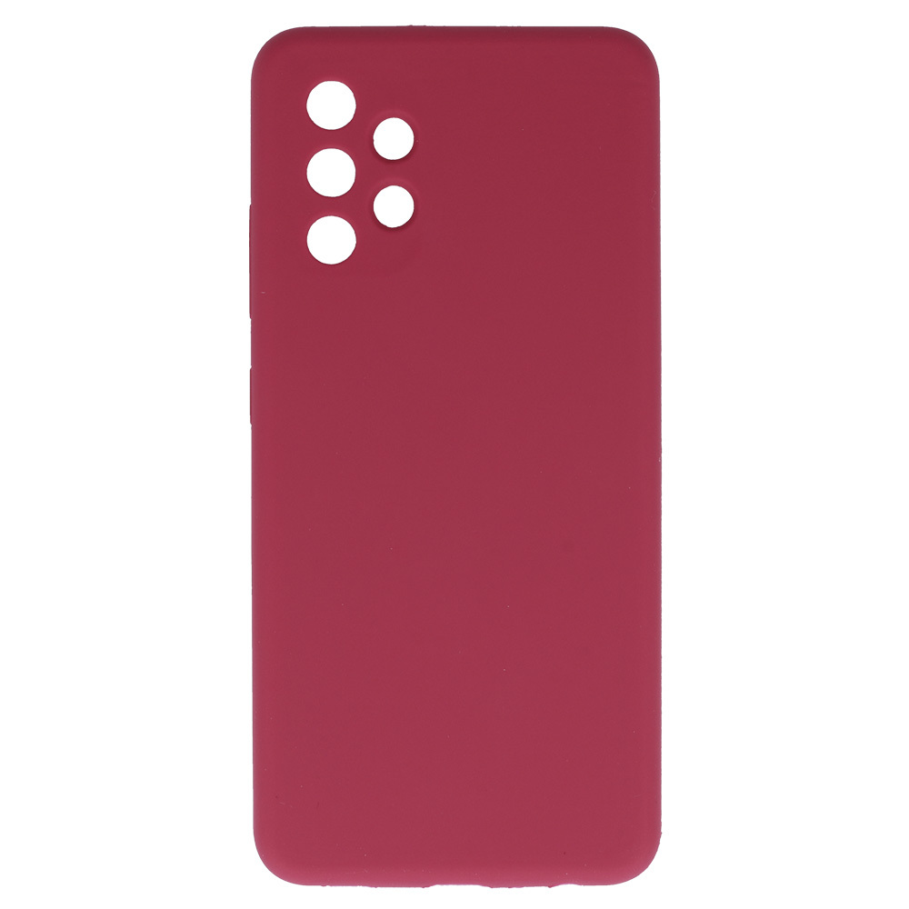 Pokrowiec Silicone Lite Case bordowy Samsung A32 4G / 2