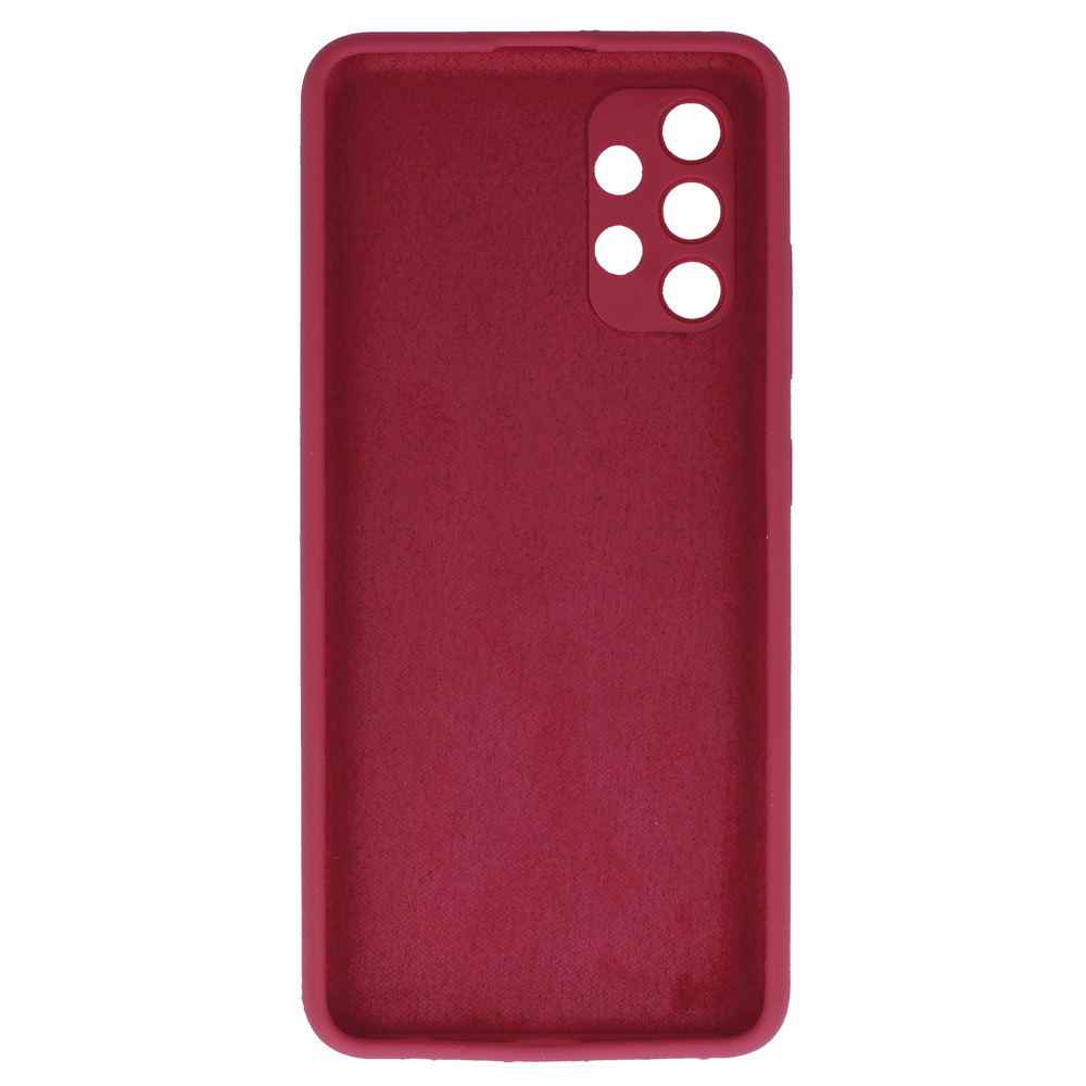 Pokrowiec Silicone Lite Case bordowy Samsung A32 4G / 3