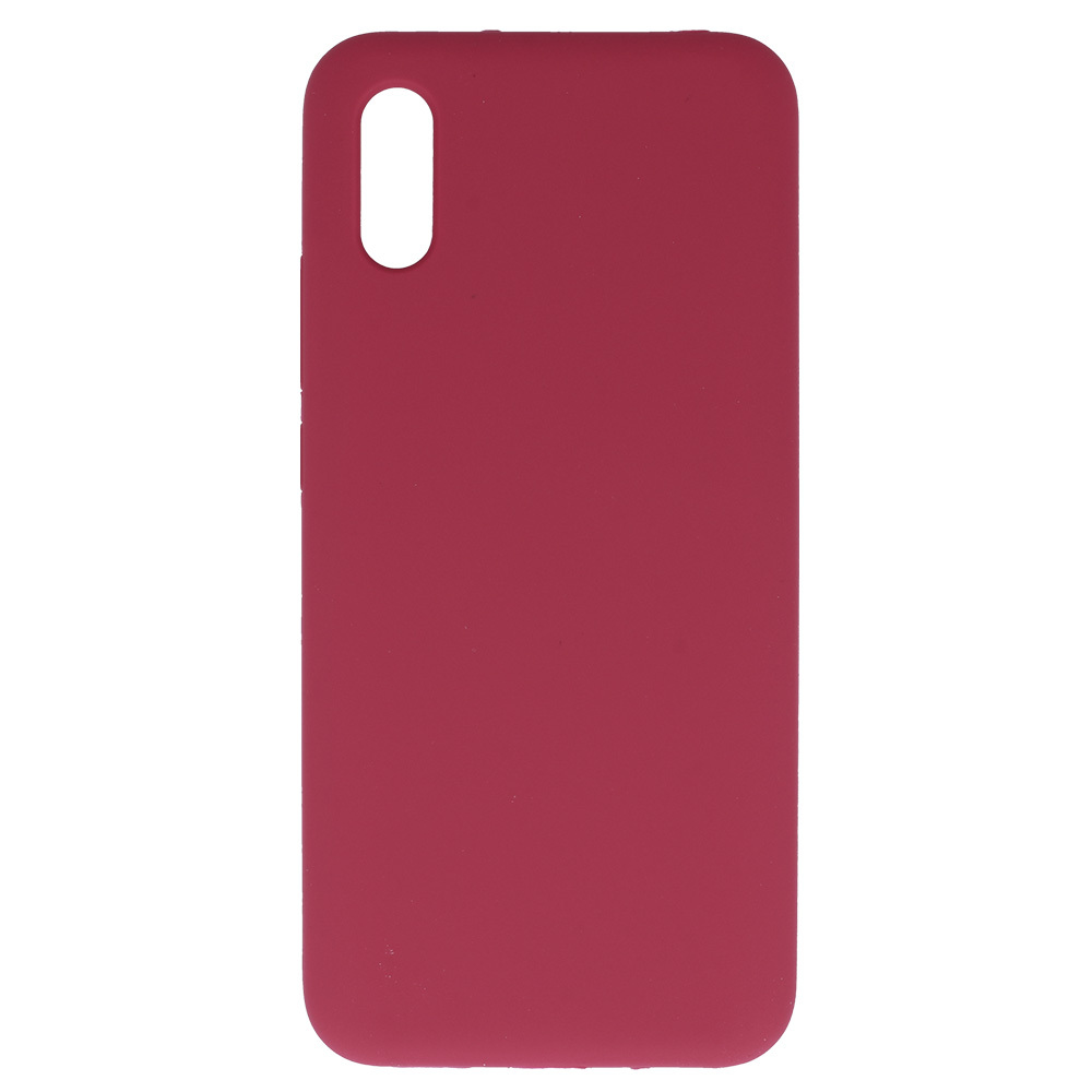 Pokrowiec Silicone Lite Case bordowy Xiaomi Redmi 9A / 2