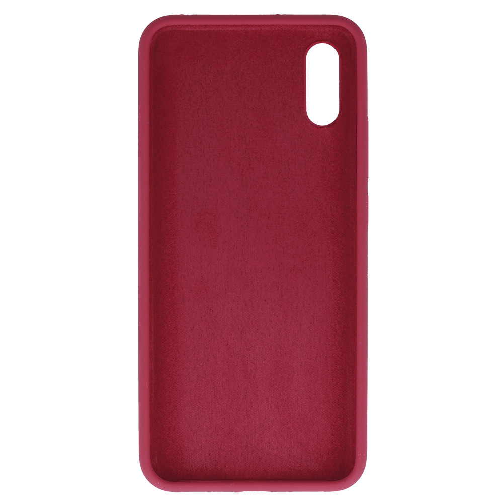Pokrowiec Silicone Lite Case bordowy Xiaomi Redmi 9A / 3