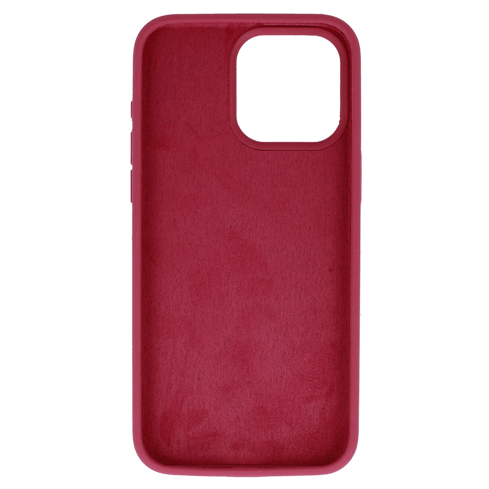 Pokrowiec Silicone Lite Case bordowy Apple iPhone 17e / 3