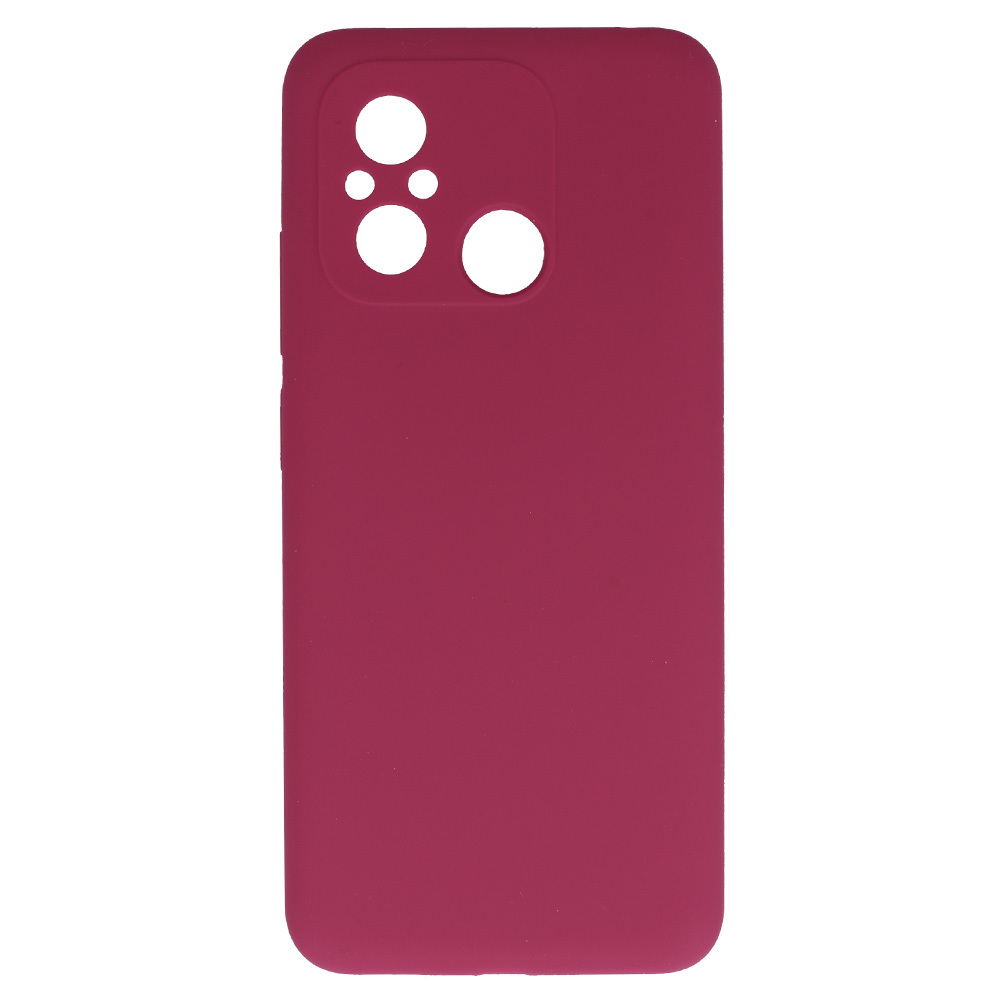 Pokrowiec Silicone Lite Case bordowy Xiaomi Redmi 11a / 2