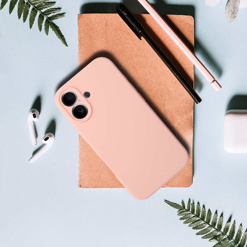 Pokrowiec Silicone Lite Case brzoskwiniowy Apple iPhone 17 / 5