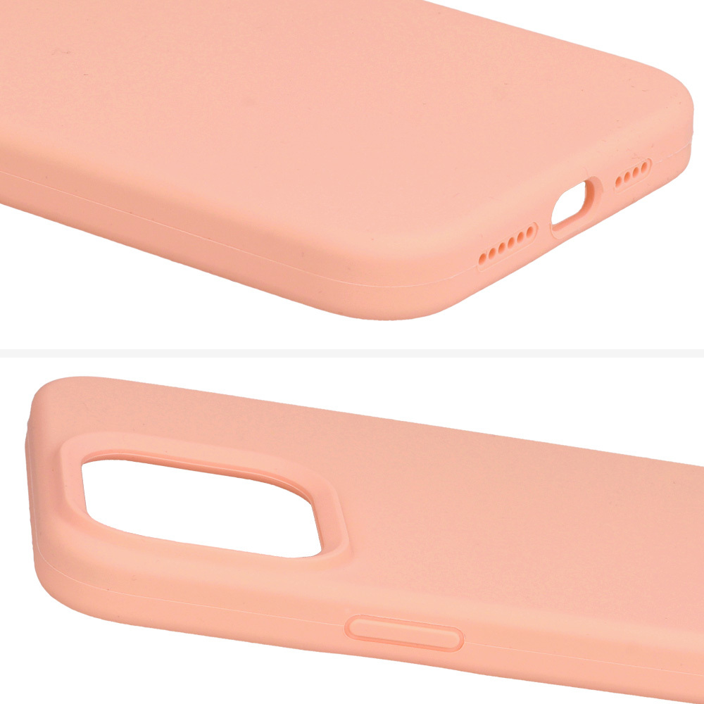 Pokrowiec Silicone Lite Case brzoskwiniowy Apple iPhone X / 5