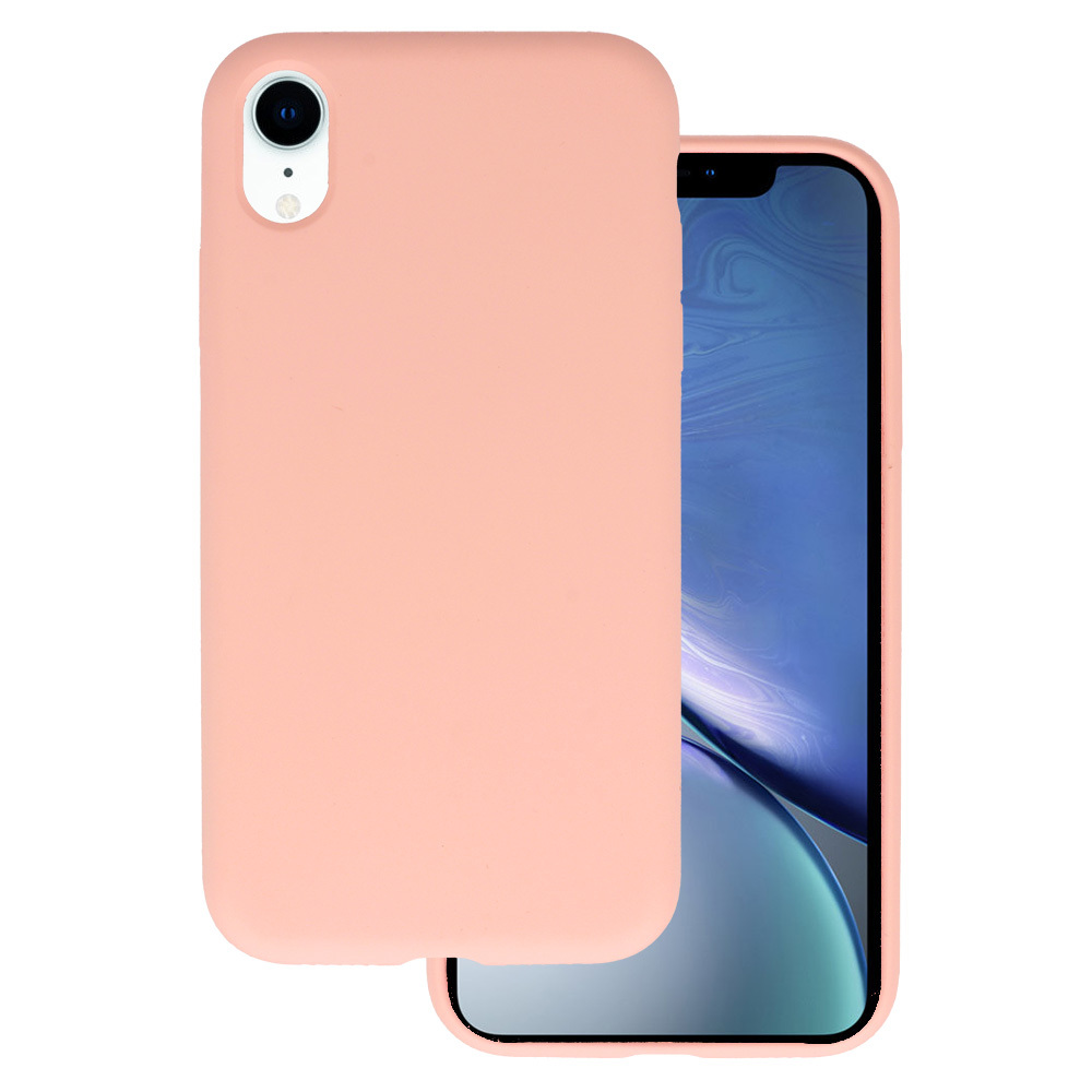 Pokrowiec Silicone Lite Case brzoskwiniowy Apple iPhone XR