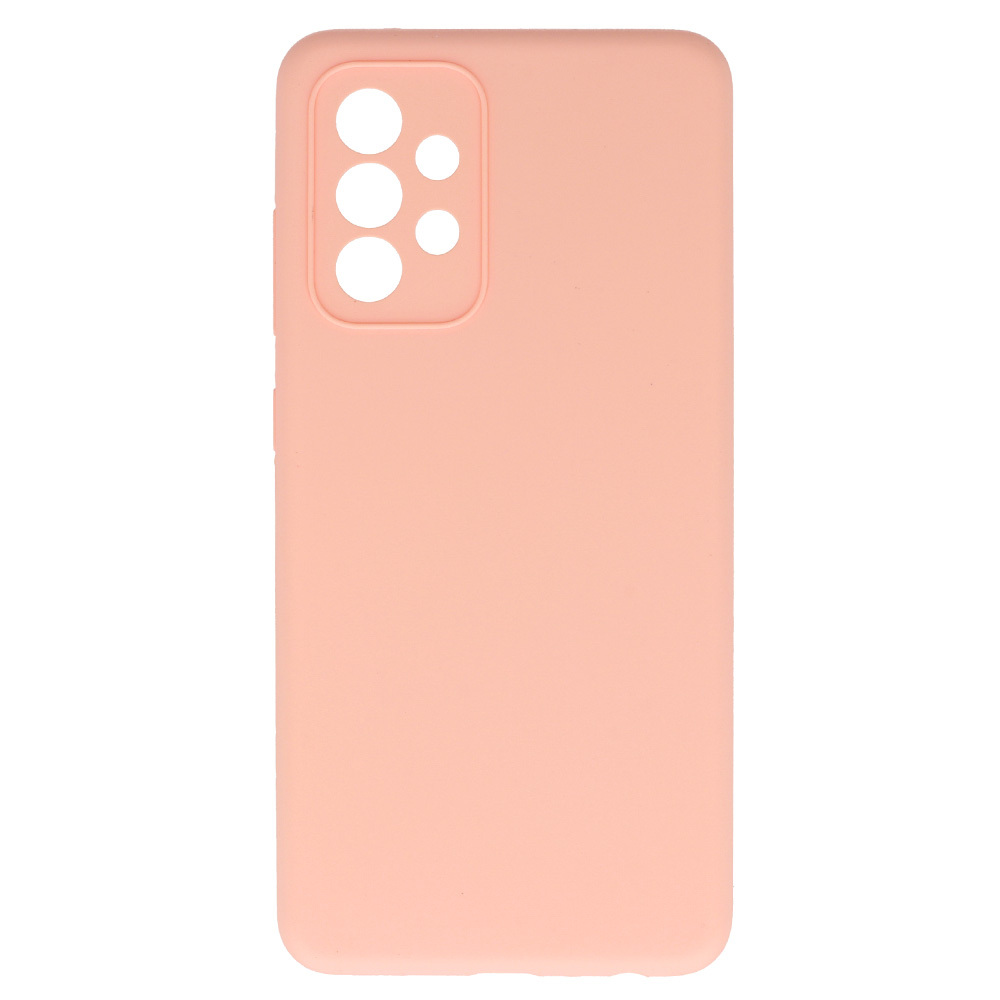 Pokrowiec Silicone Lite Case brzoskwiniowy Samsung A52 / 2